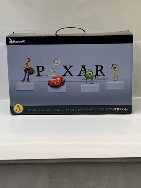 Happyくじ PIXAR ピクサー A賞 ピクサーロゴフィギュアセット happyくじ ピクサー A賞 フィギュア - メルカリ