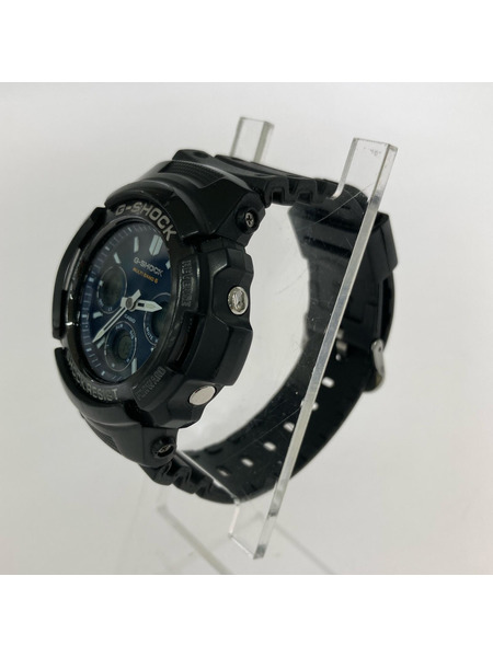 CASIO G-SHOCK AWG-M100SB 電波ソーラー デジアナ腕時計