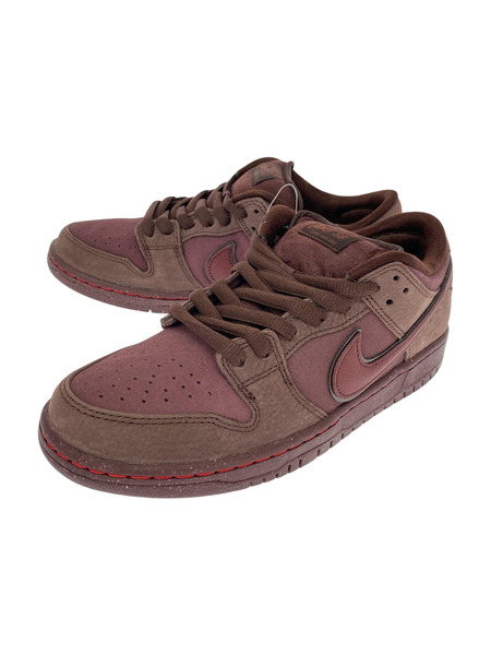 NIKE スニーカー DUNK LOW PRM 紫 27.0cm