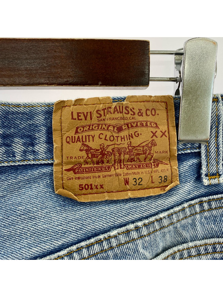 Levi's デニム・ジーンズ USA製 501xx 90s デニムパンツ (W32)