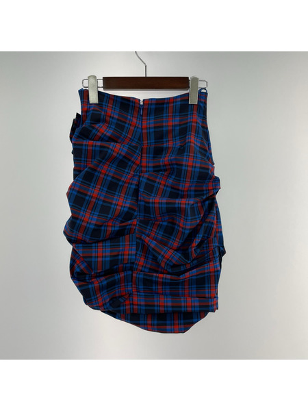 ヒザ丈スカート ELISABETTA FRANCHI デザインギミック スカート (40)