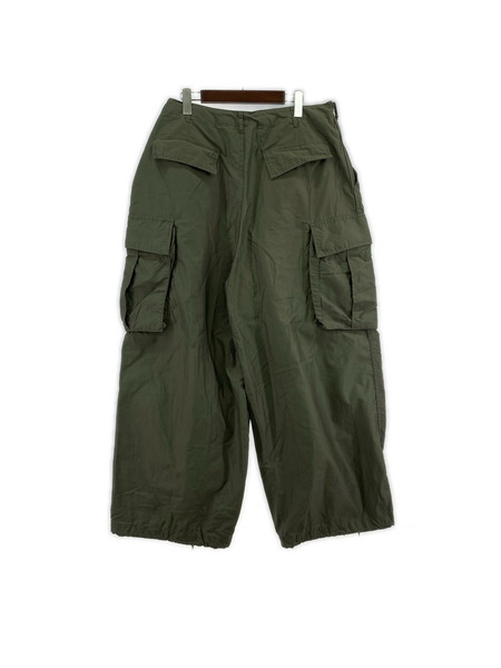 Needles パンツ H.D.PANTS カーキ