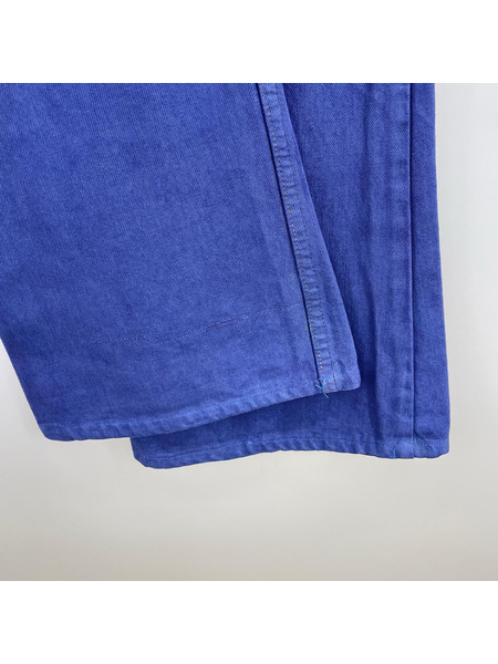 70s Levi's 646 製品染メ デニムパンツ ブルー
