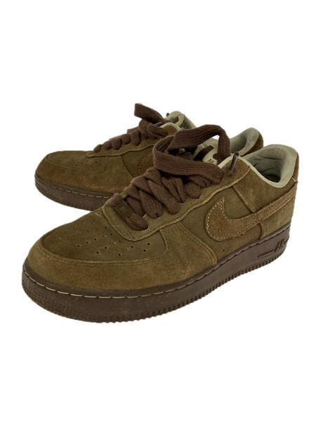 NIKE スニーカー WMNS AIR FORCE 1 07 CACAO WOW 26cm