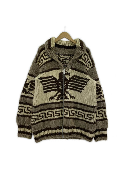 ニット・セーター カウチンニット ジップ セーター[値下]