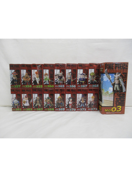プライズ ワンピース ワーコレ vol.32＆33＆MEGA白ひげ