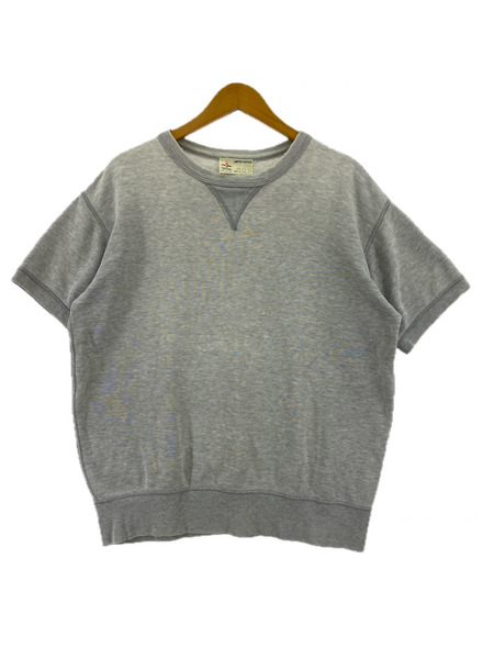 TWO MOON 半袖Tシャツ・カットソー 両V 09  40-42/グレー