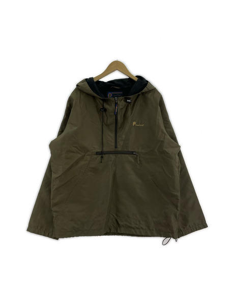 PEN FIELD マウンテンパーカ オールド / ナイロンアノラック 緑 (L)