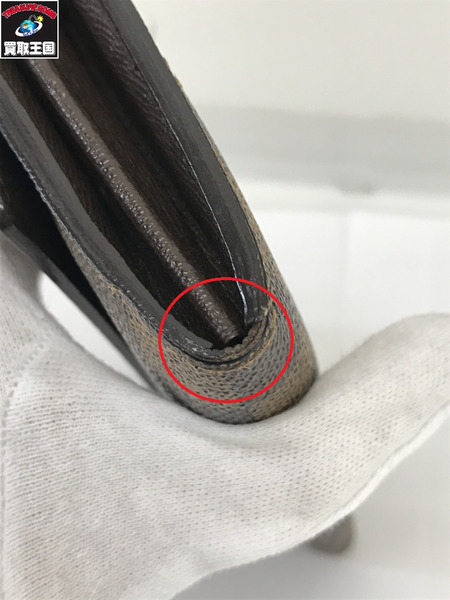 LV/ポルトフォイユ・サラ 旧型/ダミエ(・エベヌ)