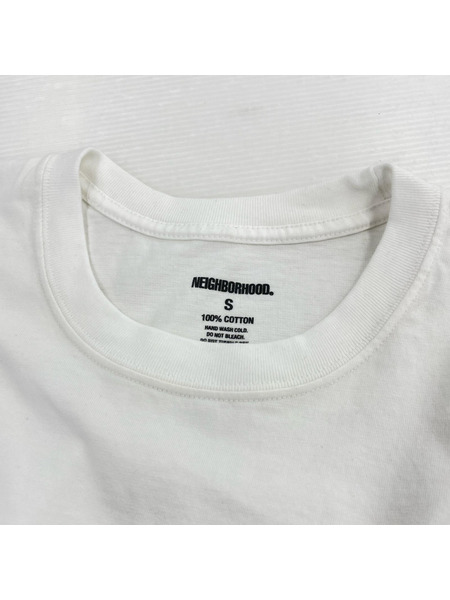 NEIGHBORHOOD 半袖Tシャツ・カットソー ロゴTee/ホワイト/S