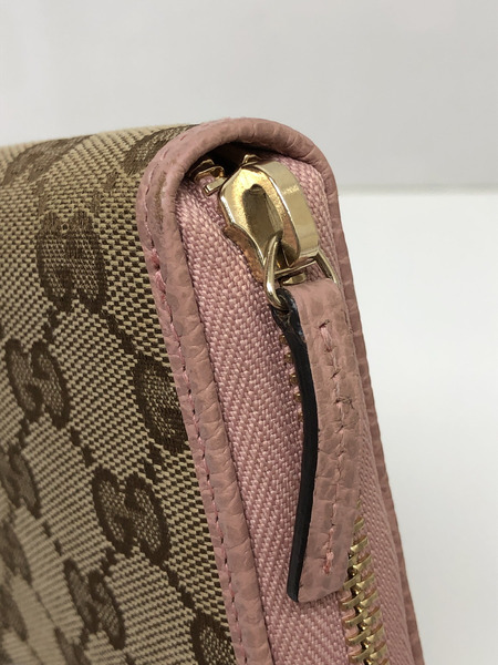 GUCCI/グッチ　長財布 GG ジップウォレット