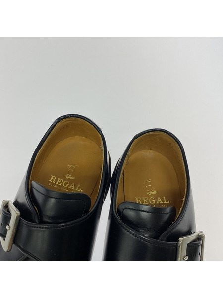 REGAL シューズ ストラップ 黒 24.5cm