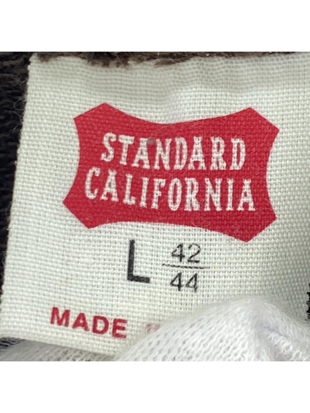 STANDARD CALIFORNIA SD US Cotton Script Logo Zip Hood Sweat