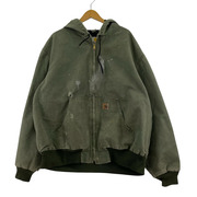 Carhartt ジャケット アクティブパーカー 襤褸 緑