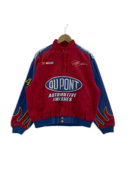 OLD・VINTAGE ジャケット 00's DU PONT  NASCAR レーシングジャケット[値下]