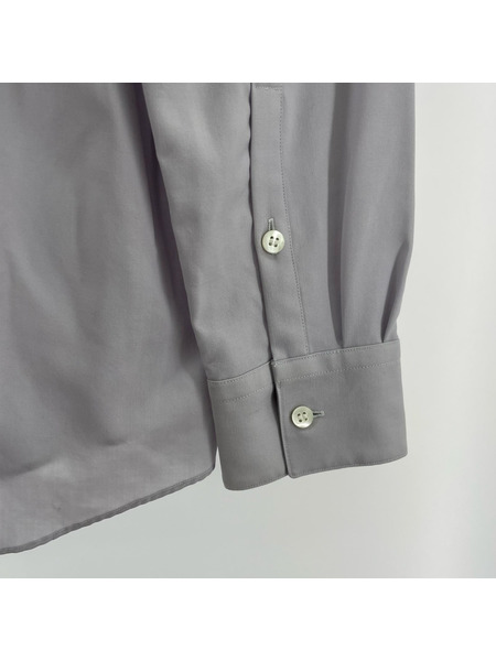 OVERCOAT 長袖シャツ 比翼ＬＳシャツ 1 グレー