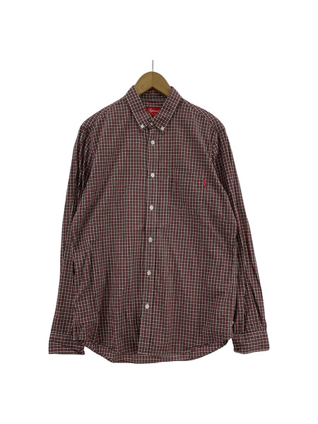 supreme チェックシャツM
