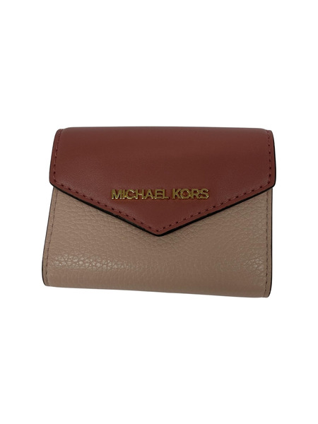 MICHAEL KORS 三ツ折リ財布 ピンク[値下]