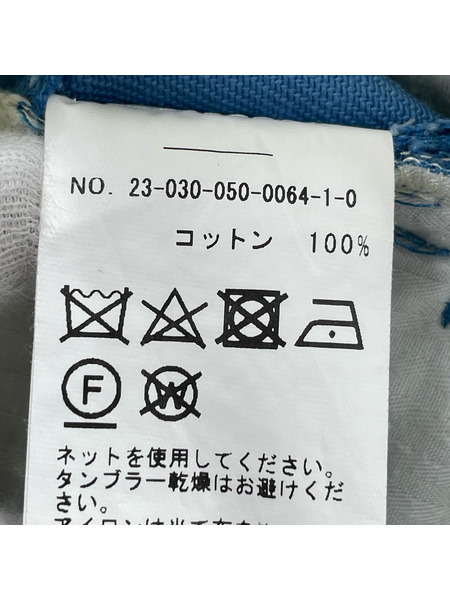 NEAT パンツ USA製 ツータック チノ 水色