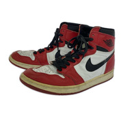 NIKE スニーカー 観賞用 94年製 NIKE AIR JORDAN 1 HIGH CHICOGO (28cm)