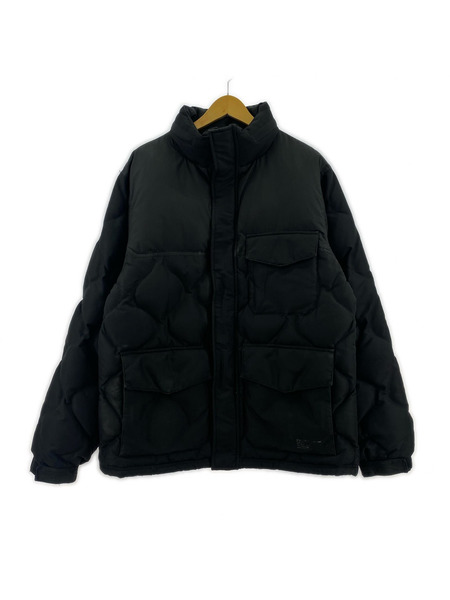 STUSSY ダウンジャケット old stussy キルティングダウンジャケット 黒
