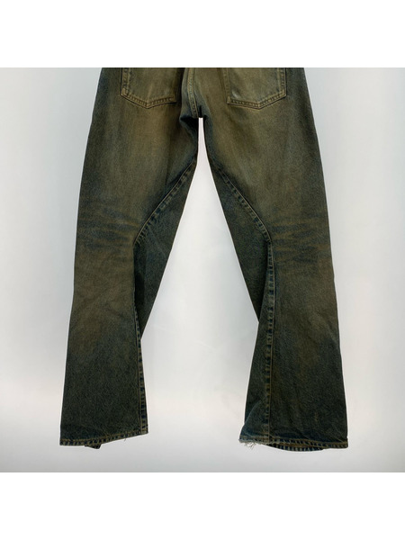  NVRFRGT 3D Twisted Wide Leg Jeans 2