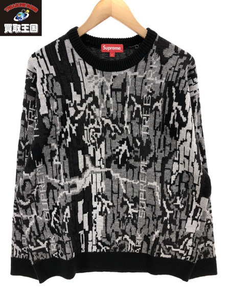Supreme Trebark Camo Sweater (L)｜商品番号：2100188268358 - 買取