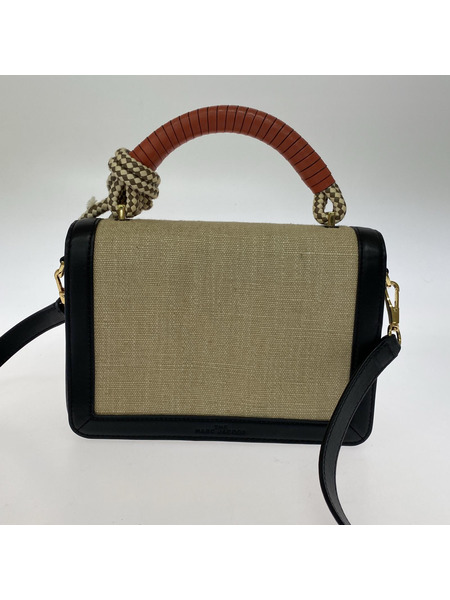 MARC JACOBS ショルダーバッグ THE J LINK/レザー×キャンバス/H901M02PF21