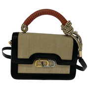 MARC JACOBS ショルダーバッグ THE J LINK/レザー×キャンバス/H901M02PF21