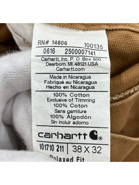 Carhartt パンツ ダック ペインターパンツ 茶