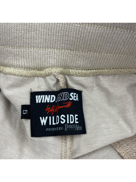 WIND AND SEA ×WILDSIDE YOHJI YAMAMOTO Damage Sweat Pants