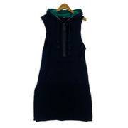 DIESEL ノースリーブワンピース スウェットNSワンピース (XS) 黒