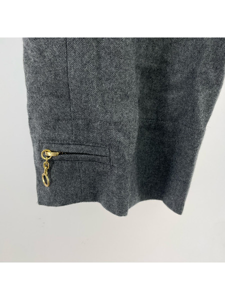 kolor パンツ 20AW ウールスラックス グレー 1
