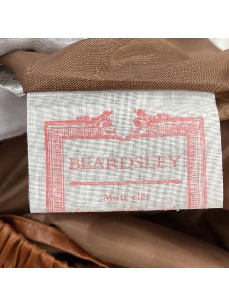 BEARDSLEY/レザーライクタックスカート/0