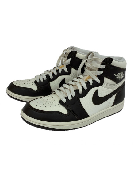 NIKE スニーカー WMNS AJ1 High OG Baroque Brown/Sail[値下]