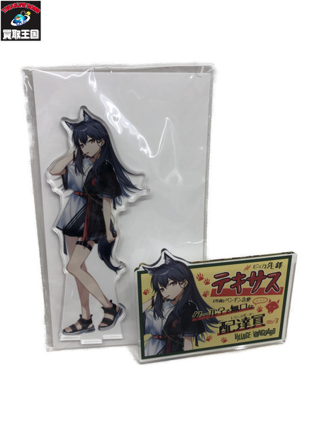 その他グッズ 美少女その他 アークナイツ×ヴィレッジヴァンガード　アクリルスタンド+バッジセット