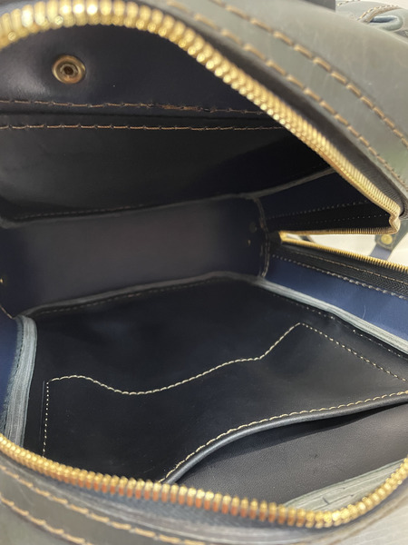 HERZ ベリッシモリュック レザーバックパック ダークオリーブ