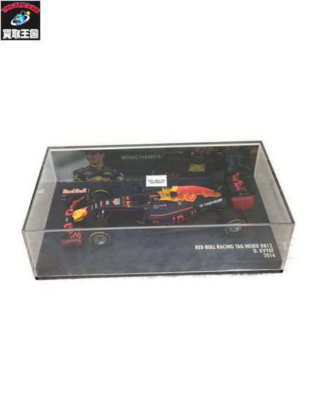 ミニチャンプス1/43レッドブルRB12 D.KVYAT RB12 Red Bull 0 Spain MATT