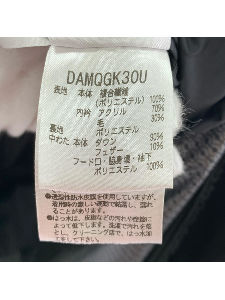DESCENTE ALLTERRAIN 水沢ダウン DAMQGK30U 黒 (S)