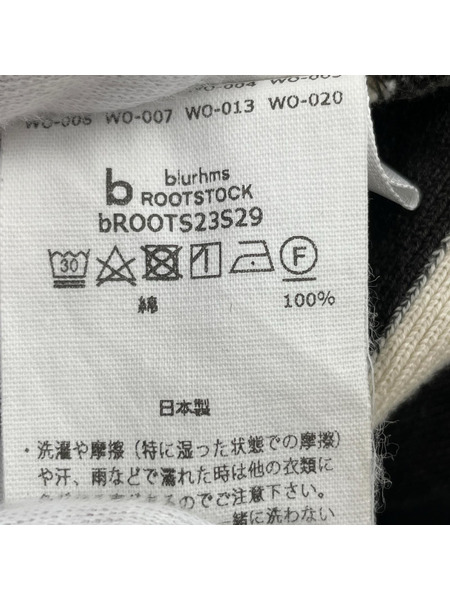 blurhms 長袖Tシャツ・カットソー ボーダーバスク (4)[値下]