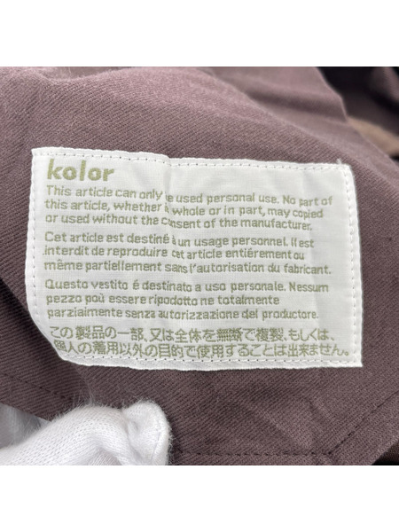 kolor パンツ 22SS チノスラックス 22SCM-P09108[値下]