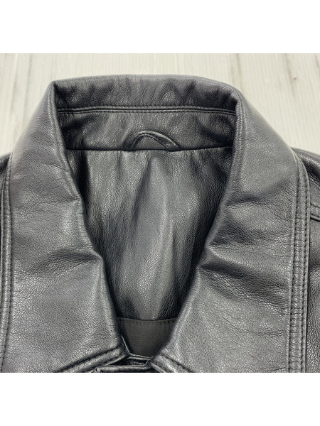 TODAYFUL Leather Over Jacket BLK（36）