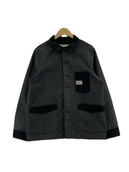 Pherrow's ウォバッシュカバーオール BLK (L)