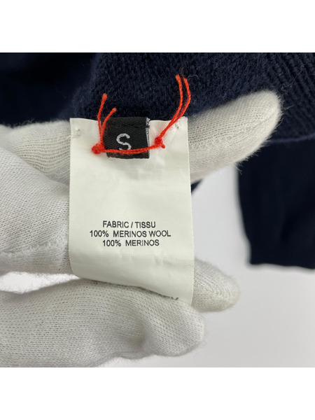 CASEY-CASEY ニット・セーター クルーネックニット ネイビー