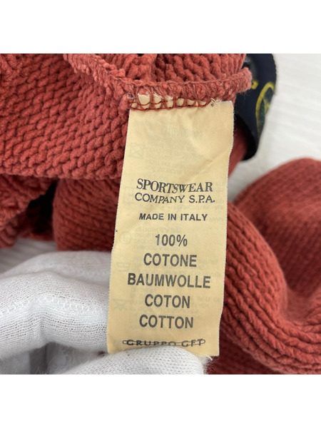 STONE ISLAND ニット・セーター 80s ワッペン 赤[値下]