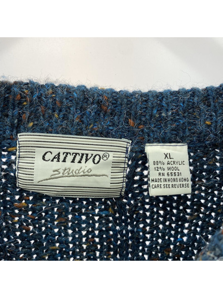 OLD CATTIVO L/Sニット[値下]