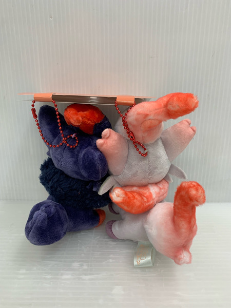 磁石でくっつくペアマスコット にたものどうし ゾロア＆ヒスイゾロア ぬいぐるみ・マスコット