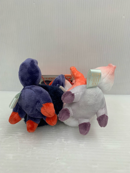 磁石でくっつくペアマスコット にたものどうし ゾロア＆ヒスイゾロア ぬいぐるみ・マスコット