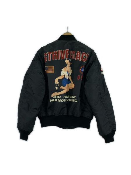 AVIREX ブルゾン・ジャンパー ピンナップガール MA-1