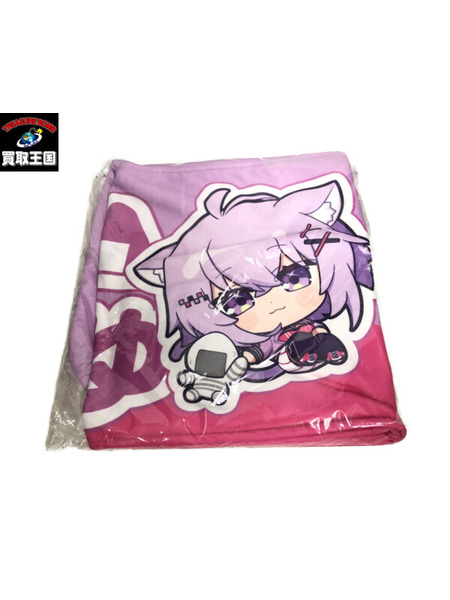 その他グッズ Vチューバー フード付きフェイスタオル　猫又おかゆ